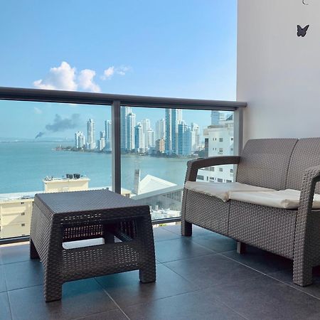 CartagenaOceanview Escape Pool, Jacuzzi & Gym In Bocagrandeアパートメント エクステリア 写真