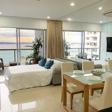 CartagenaOceanview Escape Pool, Jacuzzi & Gym In Bocagrandeアパートメント エクステリア 写真